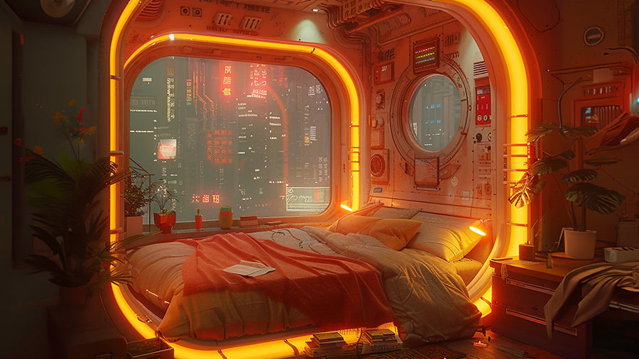 Visualizing the Future: 31 Cyberpunk Rooms That Will Blow Your Mind